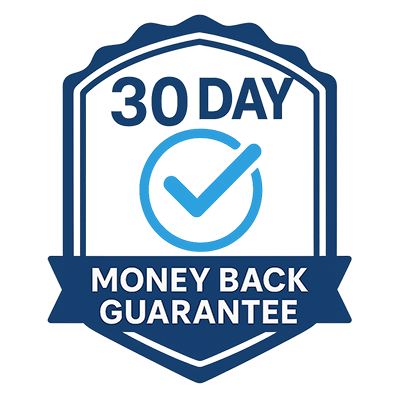 30 Day Money Back Guarantee